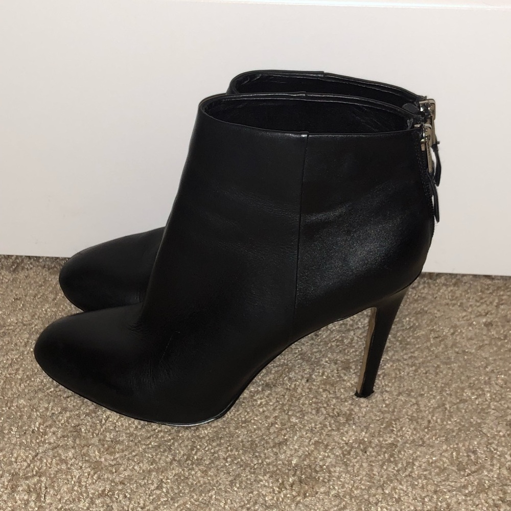 Sam Edelman 4” Black Bootie Heels - Picture 3 of 7